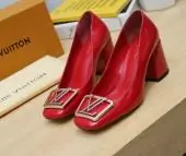 louis vuitton high heels classy paris  heel square head rouge